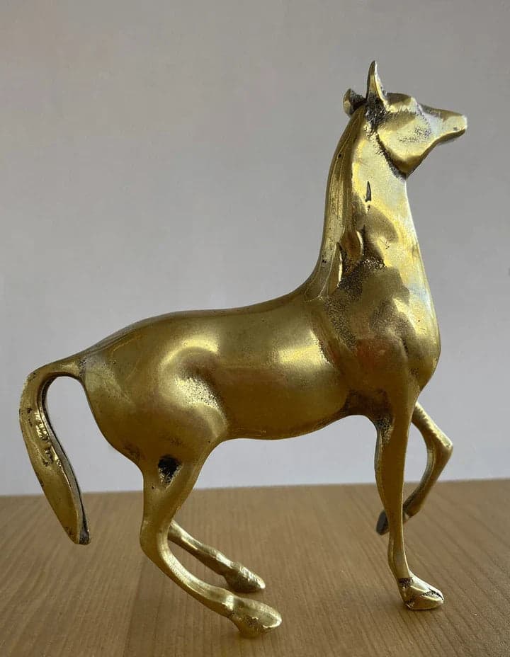 Pirinç Döküm At Biblo