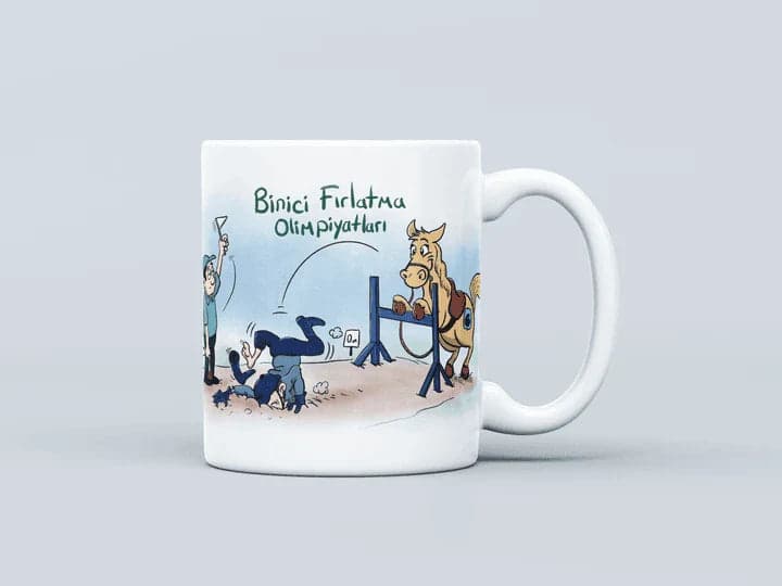 Rider Launch Olympics Mug - 3