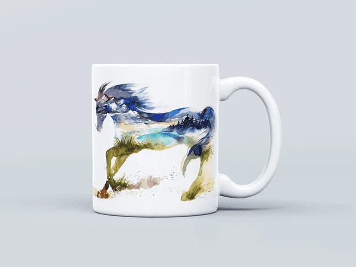 Nature Inside the Horse Mug - 2