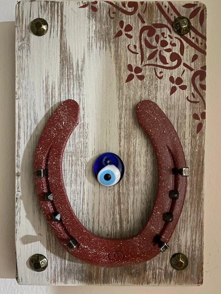 At Nalı Duvar Anahtarlık - 5