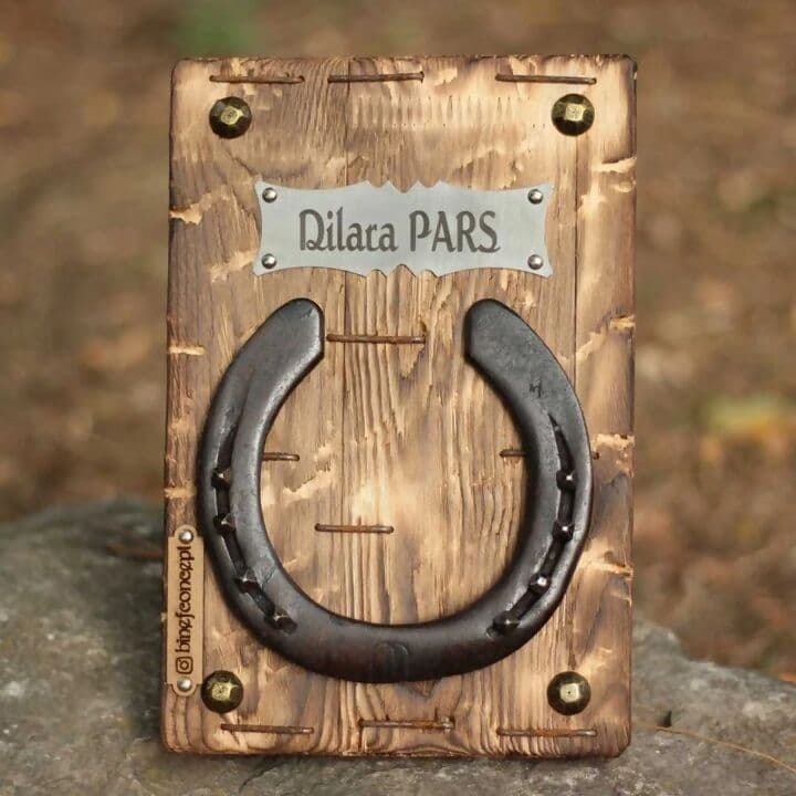 Kişiye Özel At Nalından Geri Dönüştürülmüş İsimlik - 2