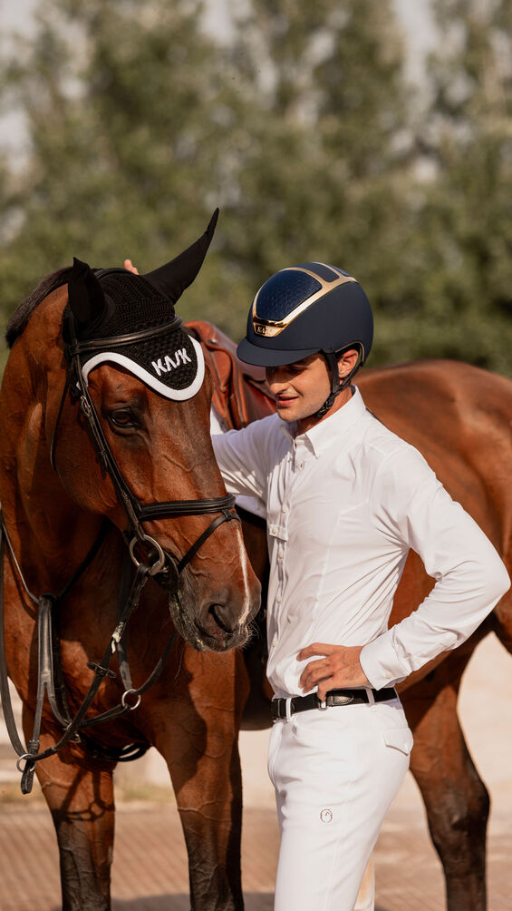 HELMET Dogma Chrome Riding Helmet