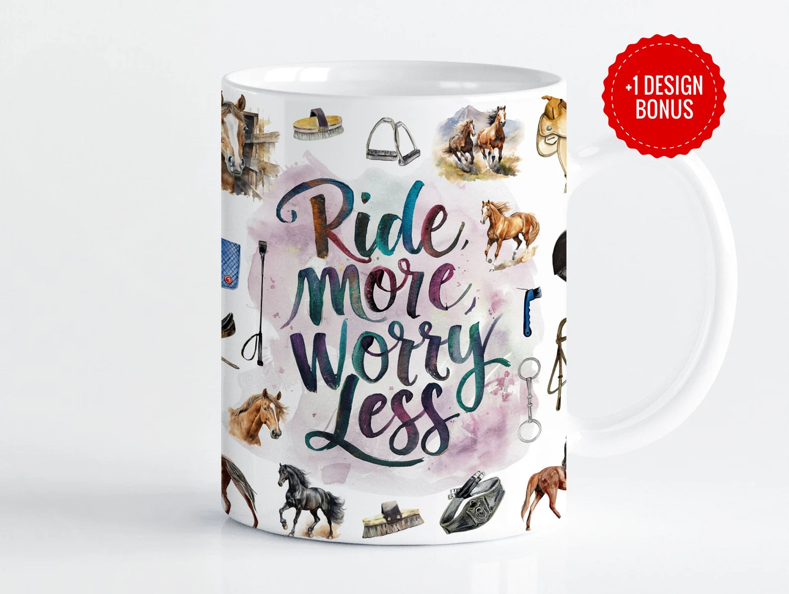 Life is Better With Horses Mug