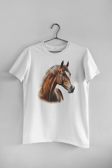 Chestnut Horse Portrait T-shirt