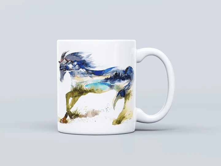 Nature Inside the Horse Mug