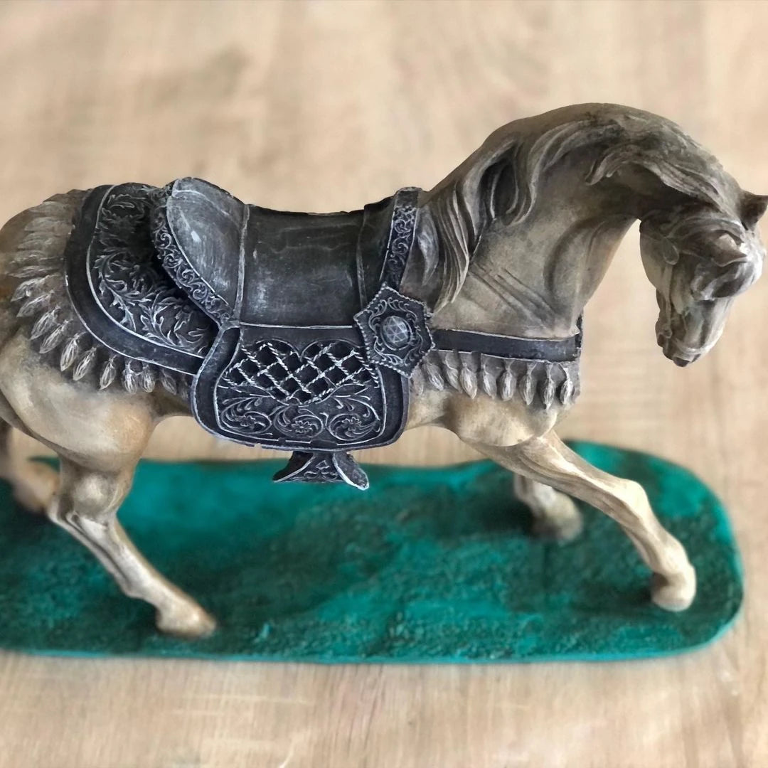 Walking Horse Figurine